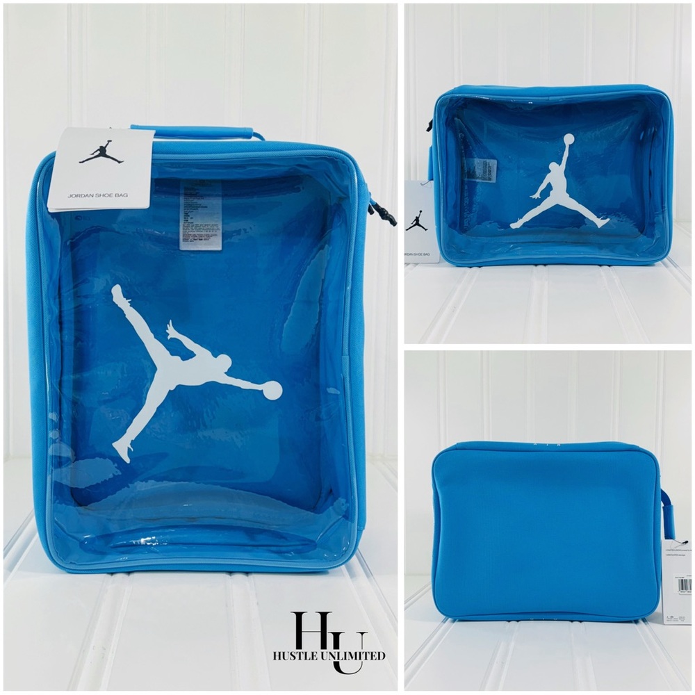 Nike Air Jordan ‘UNC’ Travel Shoe Box Bag University Blue Handbag